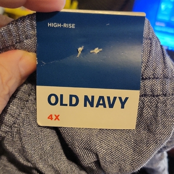 Old Navy Light Blue Chambray Pants - Picture 8 of 10